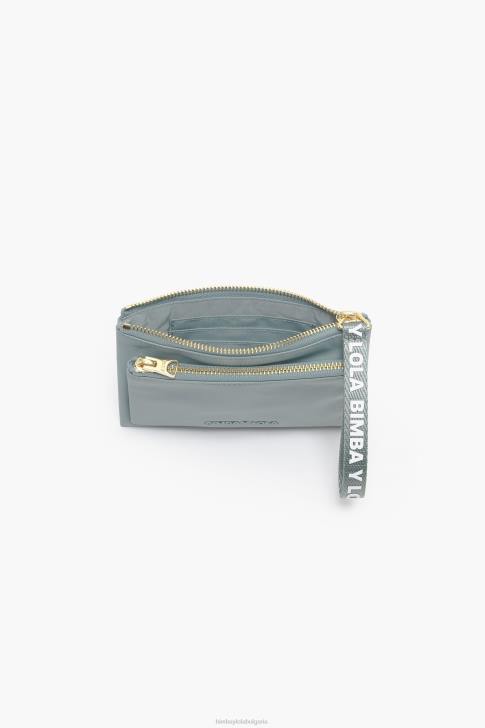 Bimba Y Lola найлонова двойна чанта аквамарин аксесоари 28R6R978