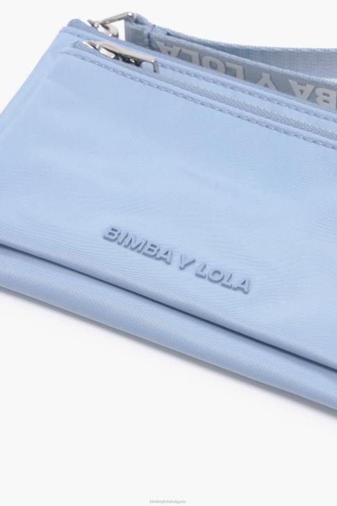 Bimba Y Lola найлонова двойна чанта син аксесоари 28R6R979