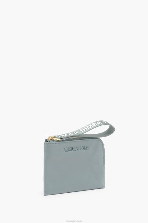 Bimba Y Lola найлоново извито портмоне за монети аквамарин аксесоари 28R6R980
