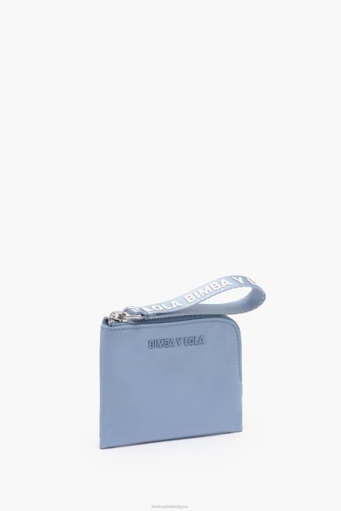 Bimba Y Lola пастелно найлоново извито портмоне за монети син аксесоари 28R6R981