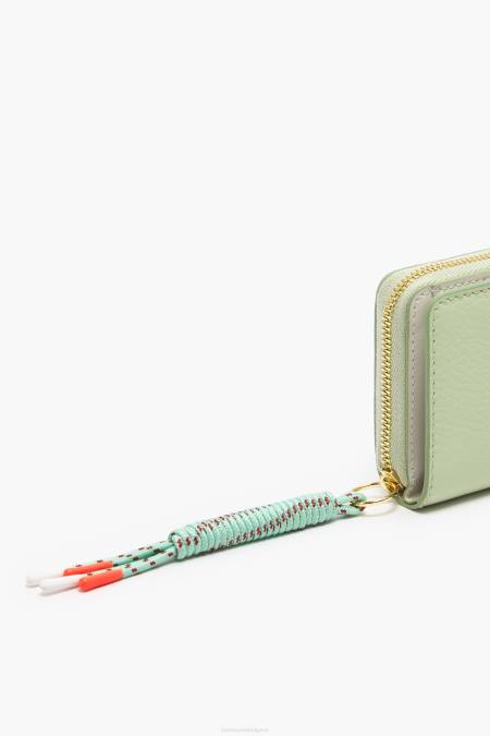 Bimba Y Lola пастелна кожена чанта с капак аксесоари зелено 28R6R984