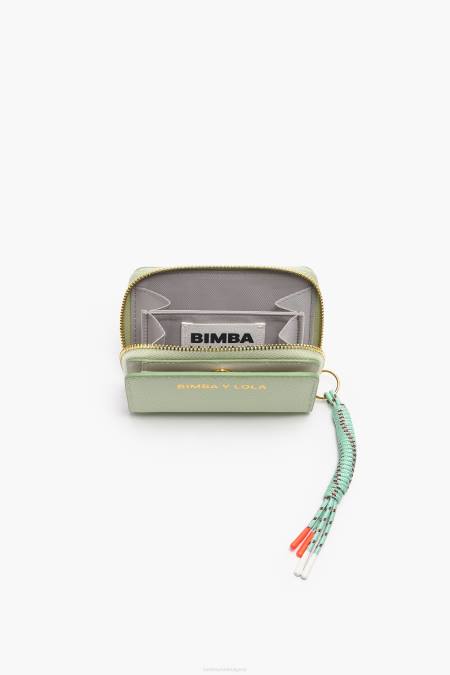 Bimba Y Lola пастелна кожена чанта с капак аксесоари зелено 28R6R984