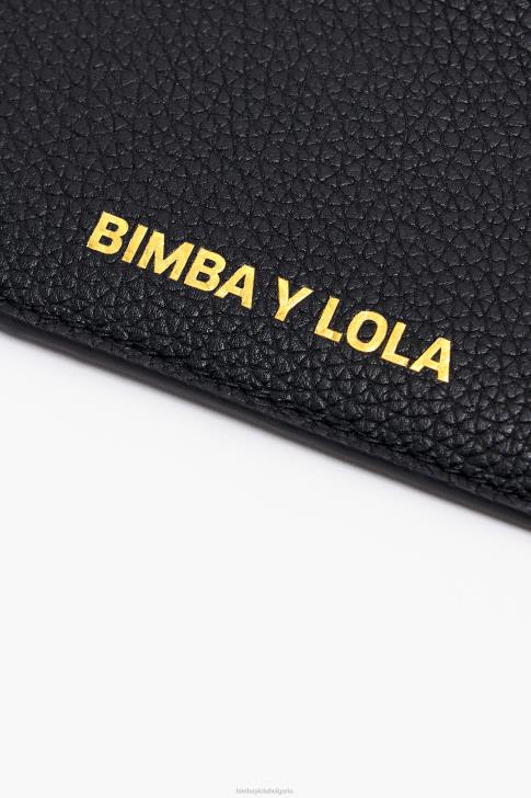 Bimba Y Lola кожено правоъгълно портмоне за монети черен аксесоари 28R6R987