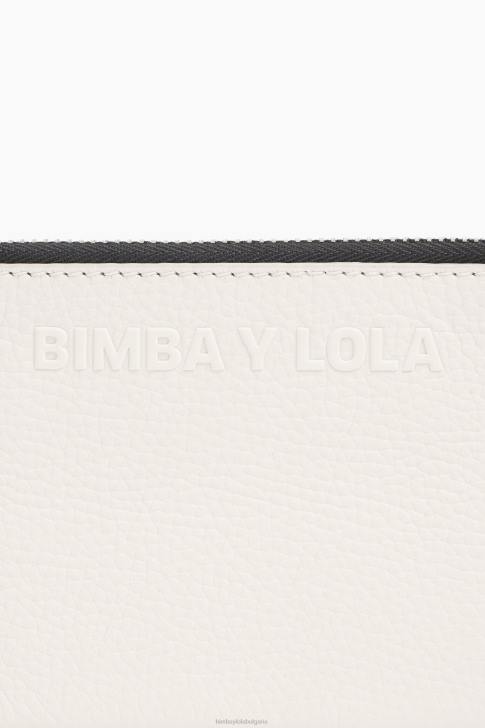 Bimba Y Lola кожена кесия за монети бяло аксесоари 28R6R994