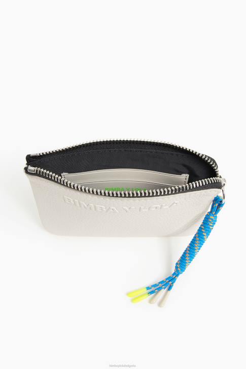 Bimba Y Lola кожена кесия за монети бяло аксесоари 28R6R994