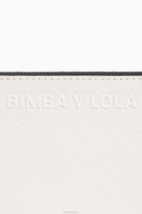Bimba Y Lola кожена кесия за монети бяло аксесоари 28R6R995