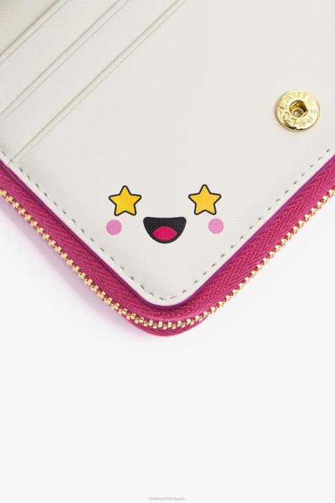 Bimba Y Lola кожена чанта с капак фуксия аксесоари 28R6R998