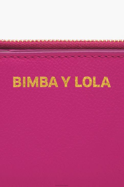 Bimba Y Lola кожено правоъгълно портмоне фуксия аксесоари 28R6R999