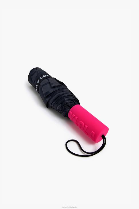 Bimba Y Lola лого чадър черен аксесоари 28R6R962