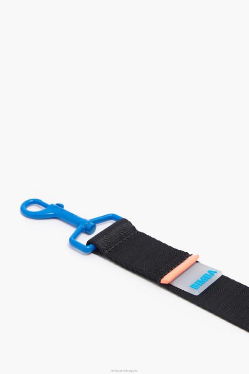 Bimba Y Lola лого каишка за домашни любимци черен аксесоари 28R6R973