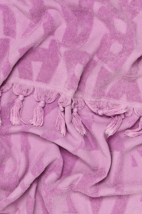 Bimba Y Lola кърпа с жакардово лого люляк аксесоари 28R6R883