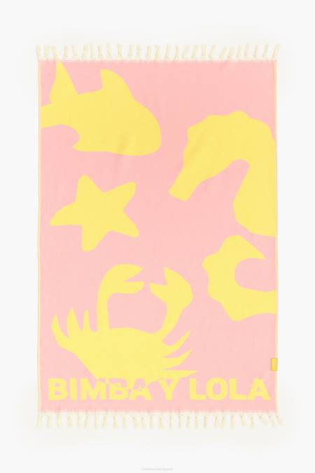 Bimba Y Lola жакардова кърпа аксесоари розово 28R6R890