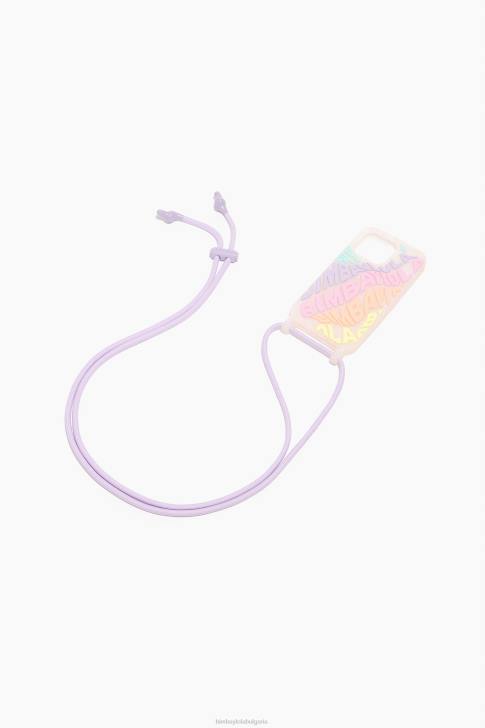 Bimba Y Lola прозрачен калъф за iphone 12 pro с лого многоцветен аксесоари 28R6R906