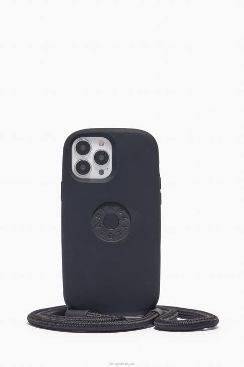 Bimba Y Lola Калъф с лого за iphone 13 pro max черен аксесоари 28R6R924