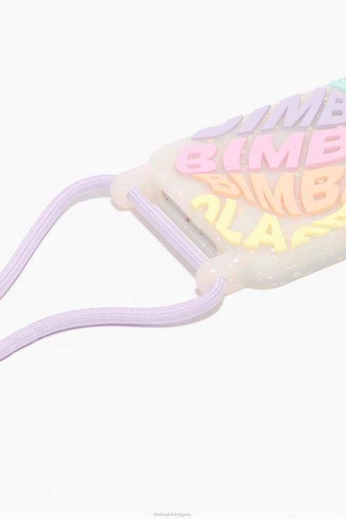 Bimba Y Lola прозрачен калъф за iphone 14 pro с лого многоцветен аксесоари 28R6R909