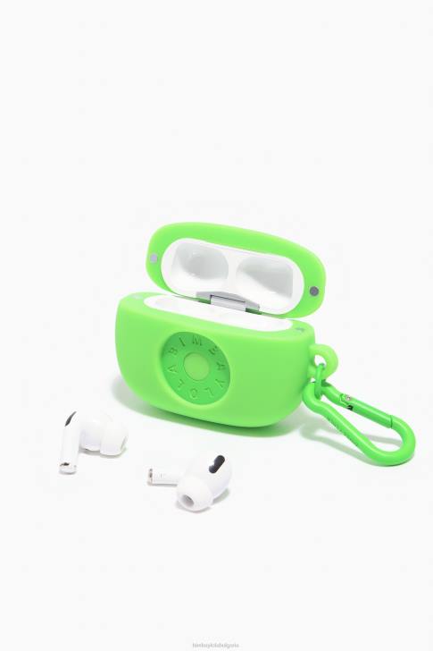 Bimba Y Lola лого силиконов калъф airpods pro зелено аксесоари 28R6R936