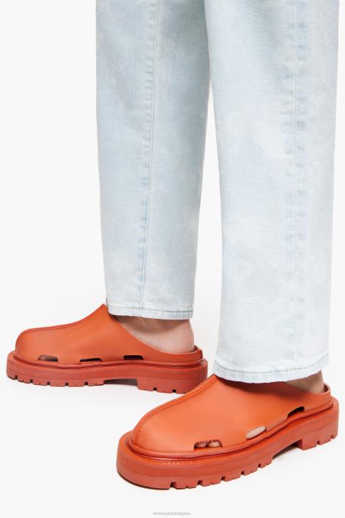 Bimba Y Lola сабо с гумен ефект оранжево крачна война 28R6R599