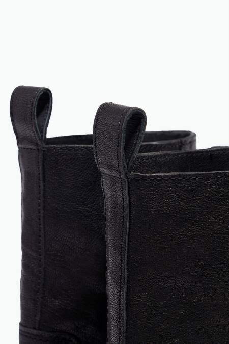 Bimba Y Lola кожени каубойски ботуши крачна война черен 28R6R601