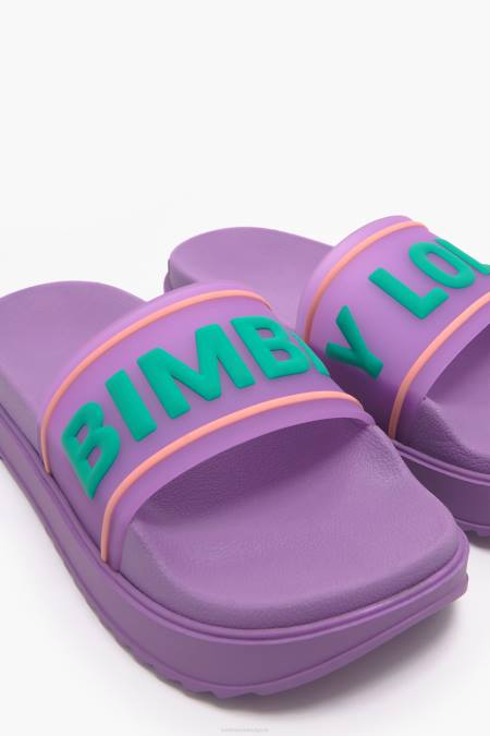 Bimba Y Lola джапанка с лого платформа крачна война люляк 28R6R588