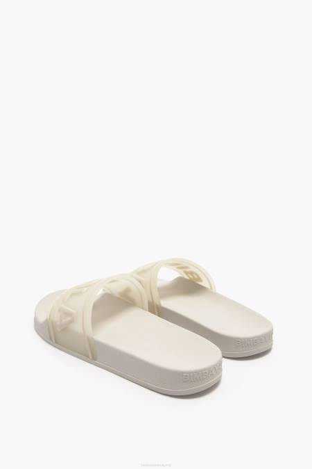 Bimba Y Lola лого плъзгач джапанка крачна война бяло 28R6R591