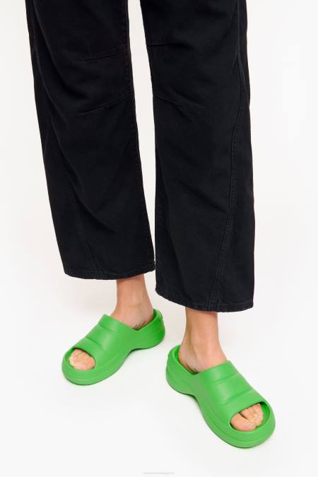 Bimba Y Lola джапанка на платформа крачна война зелено 28R6R593