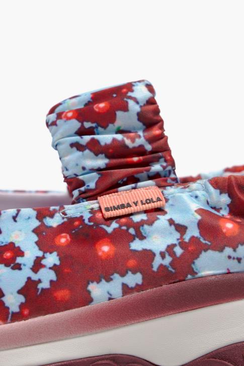 Bimba Y Lola цветя пълен пулпо бегач балерина син крачна война 28R6R548