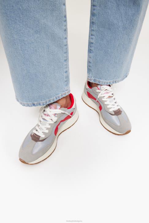 Bimba Y Lola лайфстайл маратонка сиво крачна война 28R6R551