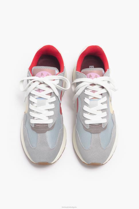 Bimba Y Lola лайфстайл маратонка сиво крачна война 28R6R551