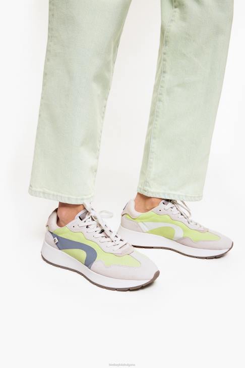 Bimba Y Lola лайфстайл маратонка жълто крачна война 28R6R555