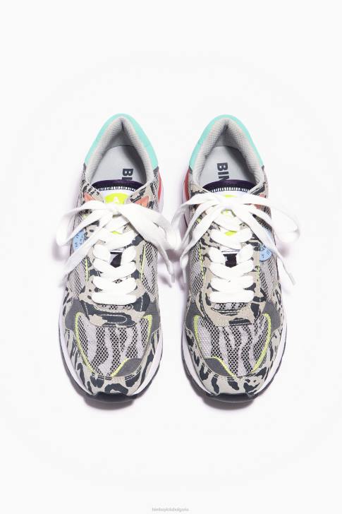 Bimba Y Lola принт джоггер чимо кецове сиво крачна война 28R6R558