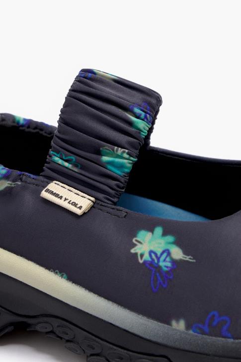 Bimba Y Lola спрей цветя печат pulpo runner балерина сиво крачна война 28R6R550