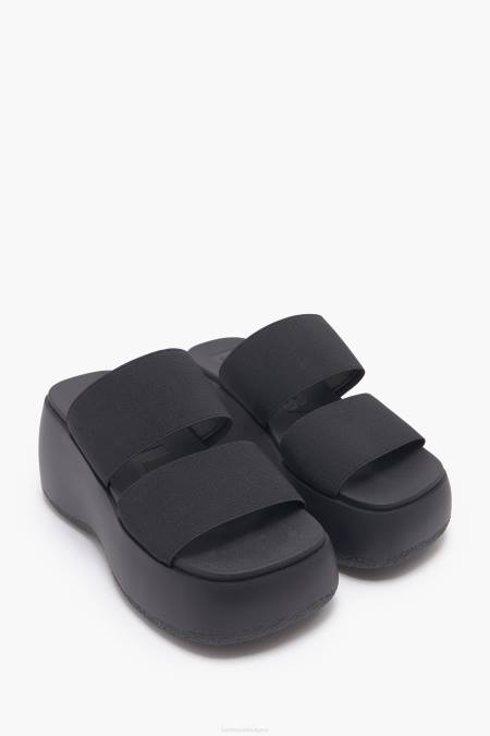 Bimba Y Lola ластик за сандали на платформа крачна война черен 28R6R569