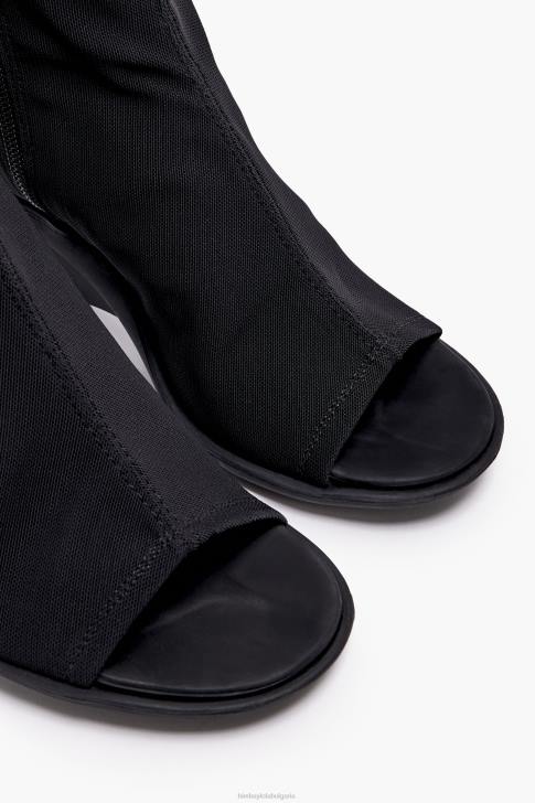 Bimba Y Lola мрежест сандал черен крачна война 28R6R579